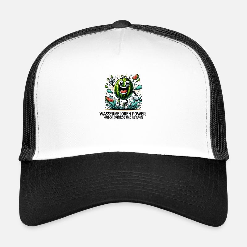 Watermelon Power Trucker Cap