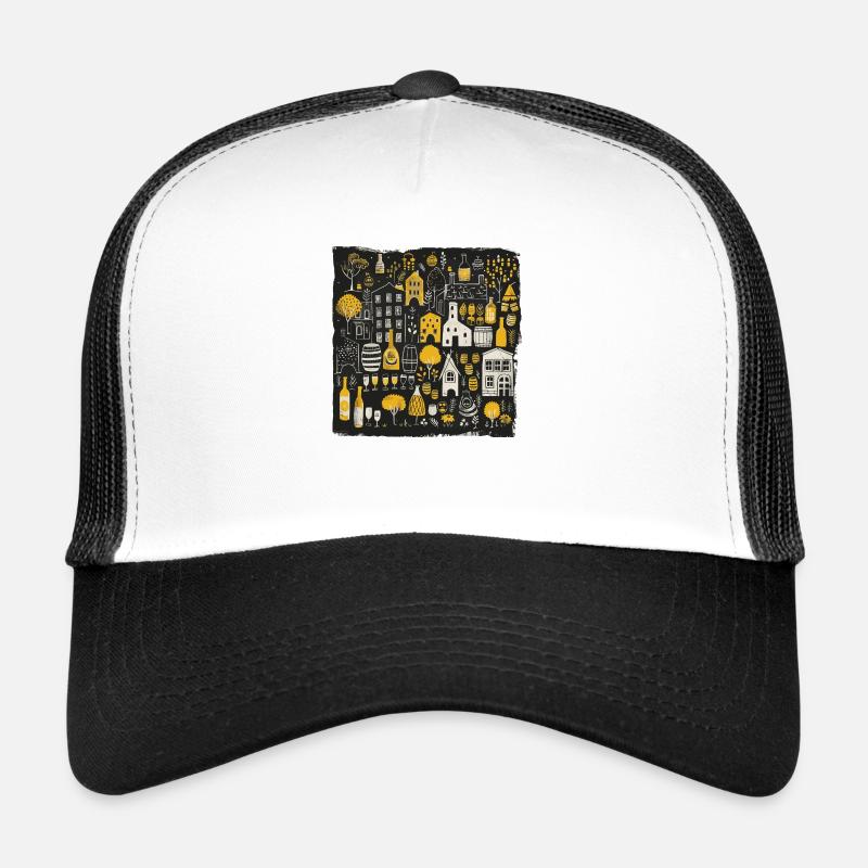 Biergarten München Oktober Bayern Bier Feiern Fest Trucker Cap