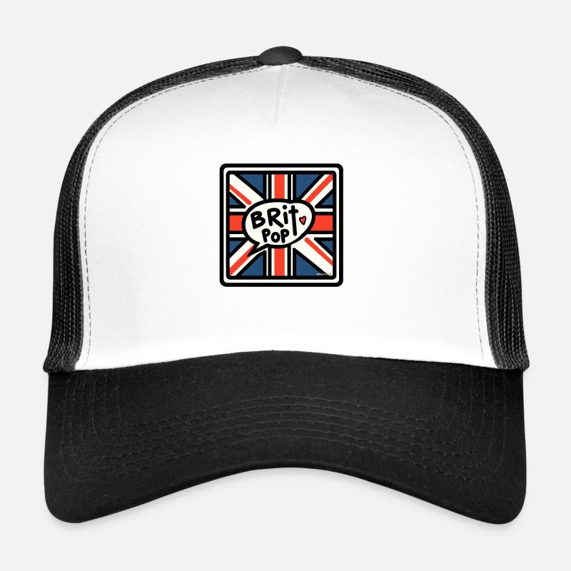Brit Pop - Union Jack Casquette trucker 