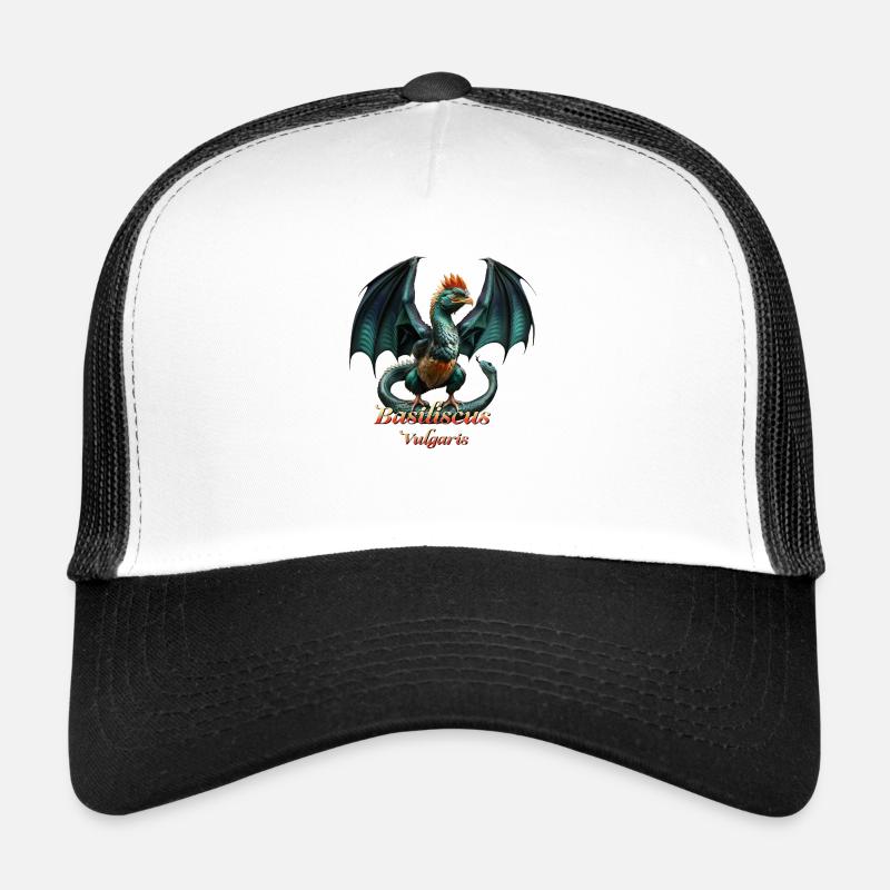 BASILIC DRAGON maléfique Casquette trucker 