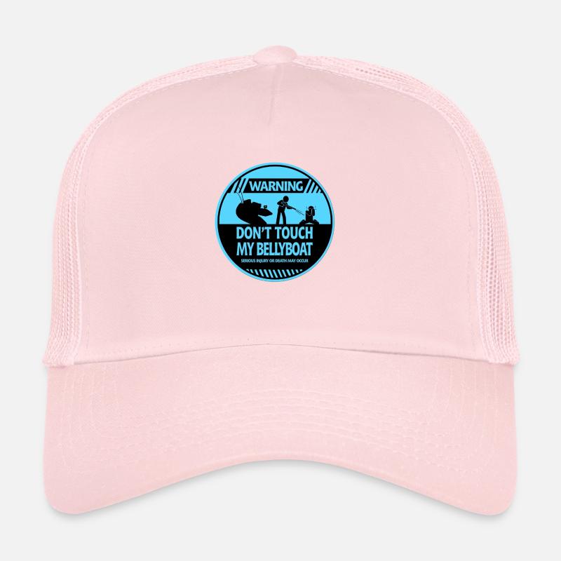 Bellyboat warning Trucker Cap