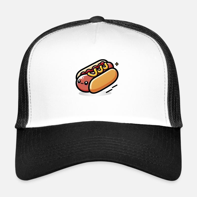 Cute Kawaii Hot dog Trucker Cap