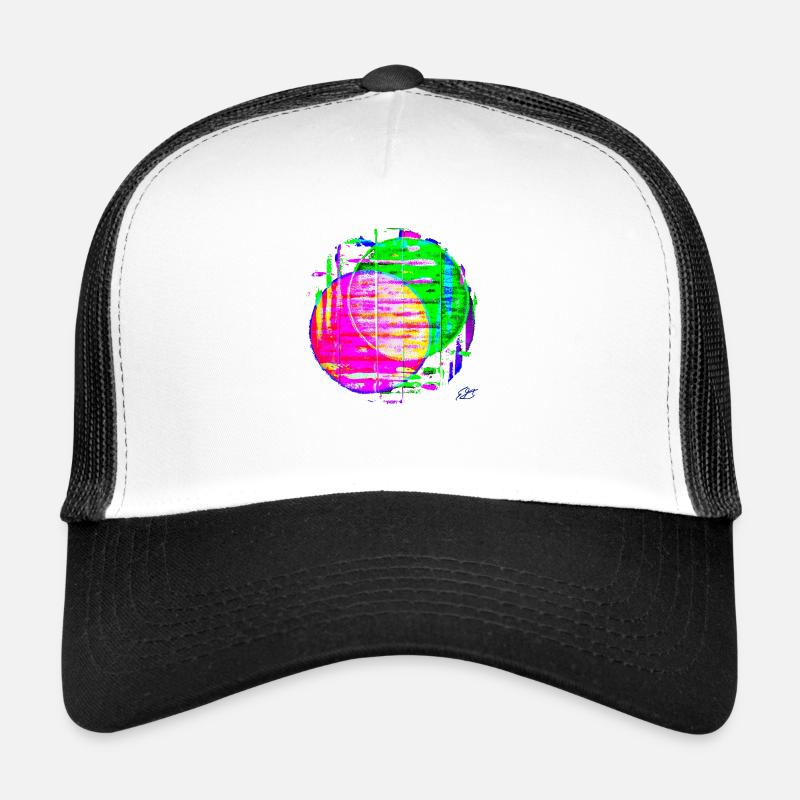"Circle2" by Acryl Gallery & Design Trucker Cap