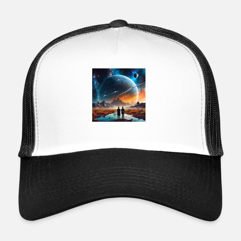 Außerirdisches Glühwürmchen 24974 Trucker Cap