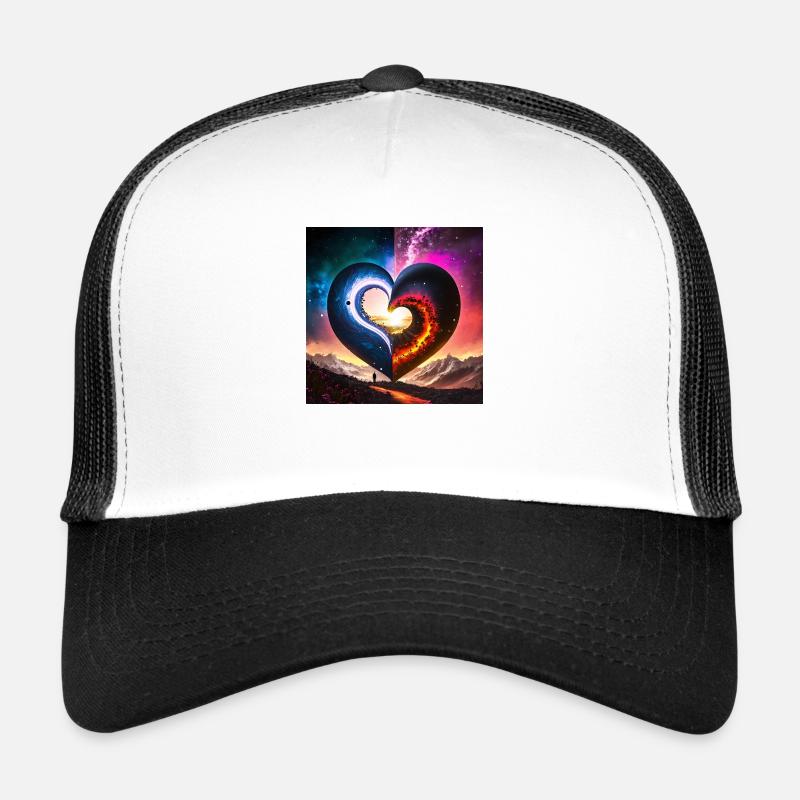 Firefly love ying yang Trucker Cap
