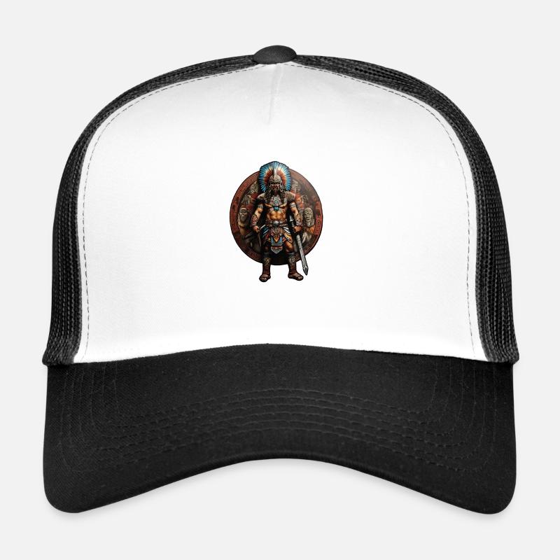 Guerriers aztèques Casquette trucker 