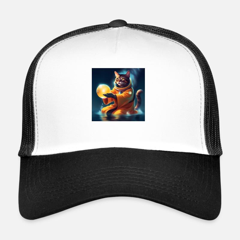 Sushumi ☀️☀️☀️ - Trucker Cap - Weiß/Schwarz