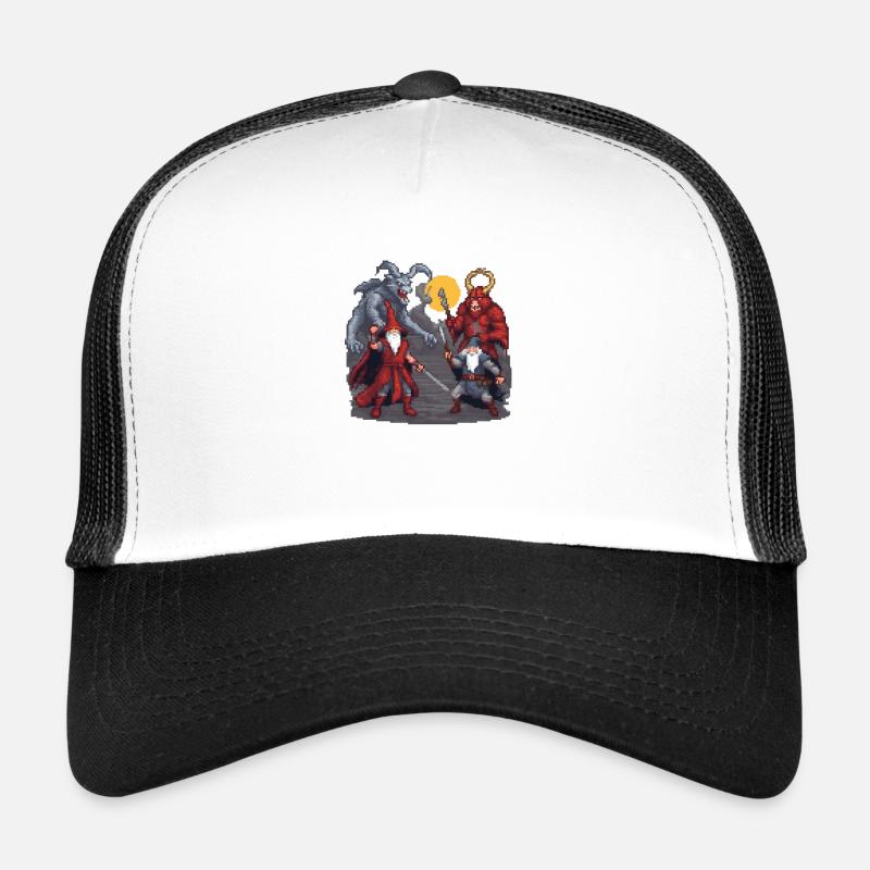 Impasse mythique des pixels Casquette trucker 