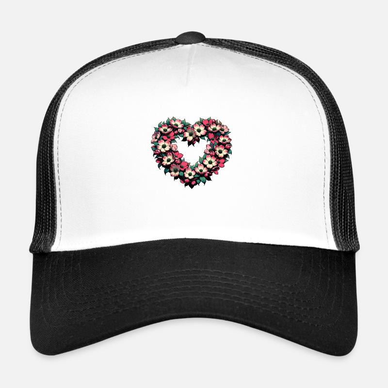 Fleur de cerisier Casquette trucker 