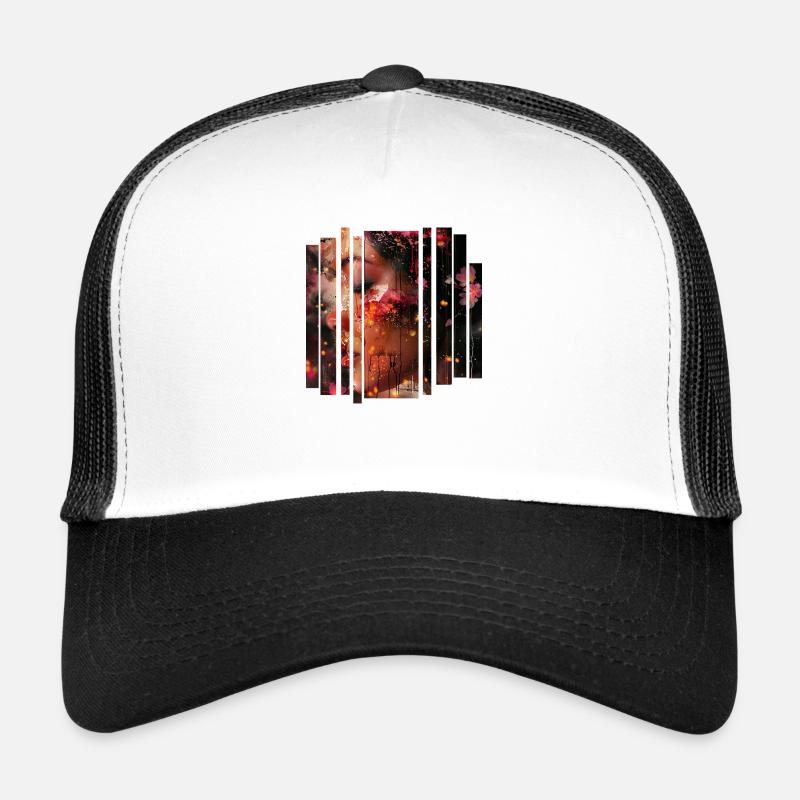 Sensual Elements - Trucker Cap - Weiß/Schwarz