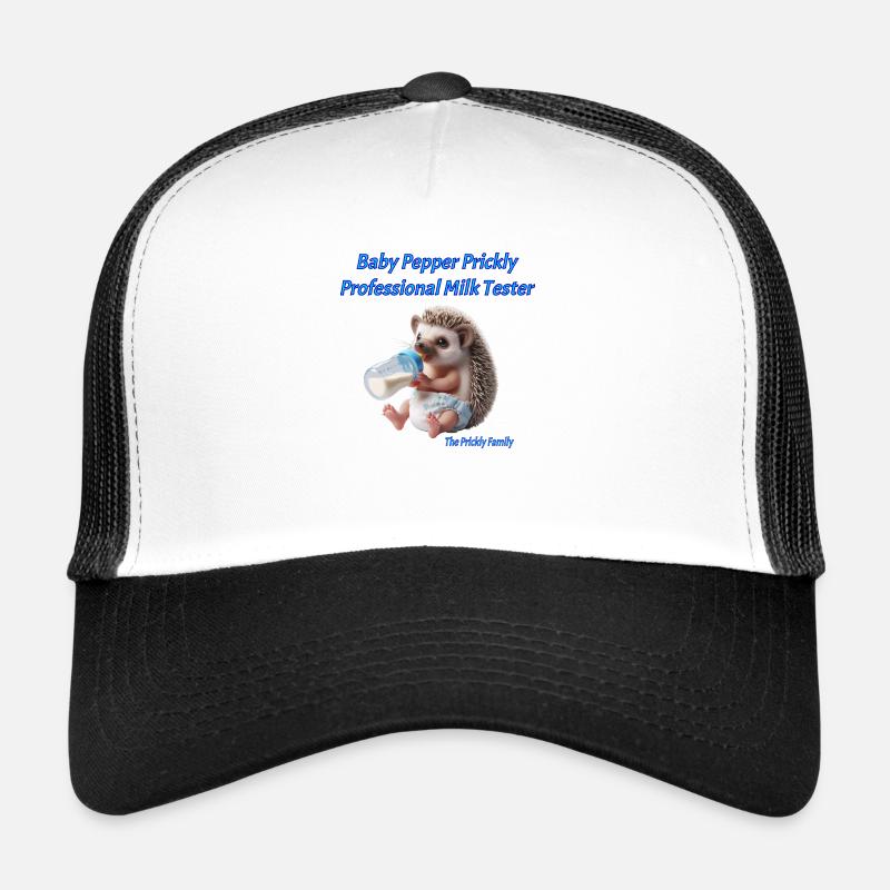 Baby Pepper Prickly Milktester2 - Trucker Cap - Weiß/Schwarz