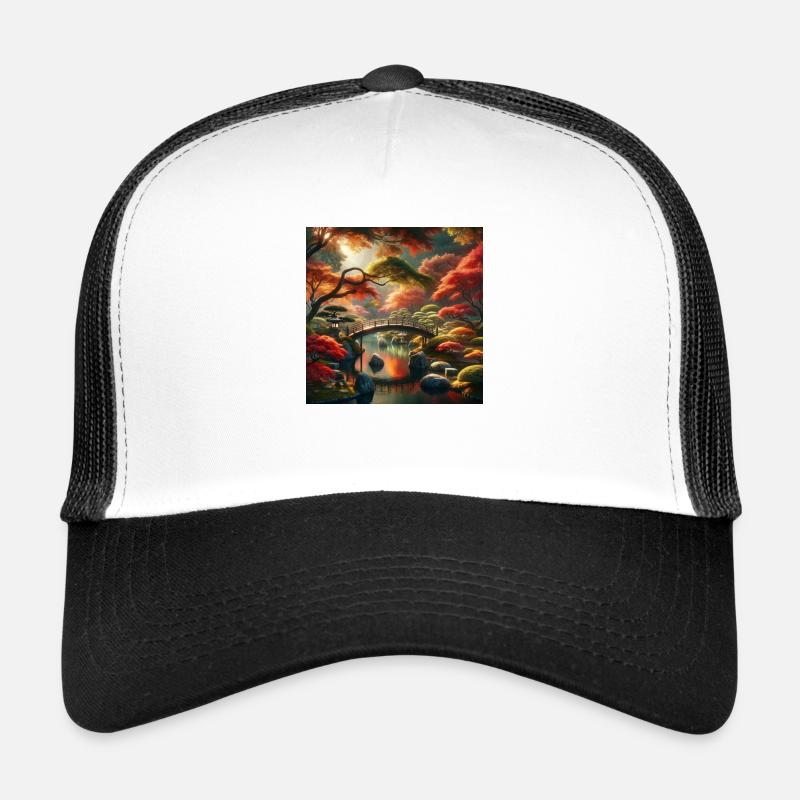 Japan Vintage Garden Fall Trucker Cap