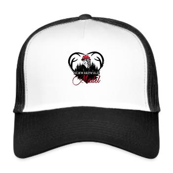Black Forest Girl - Trucker Cap - white/black - Front