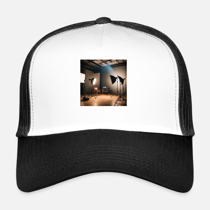 IMG 5135 - Trucker Cap - Weiß/Schwarz