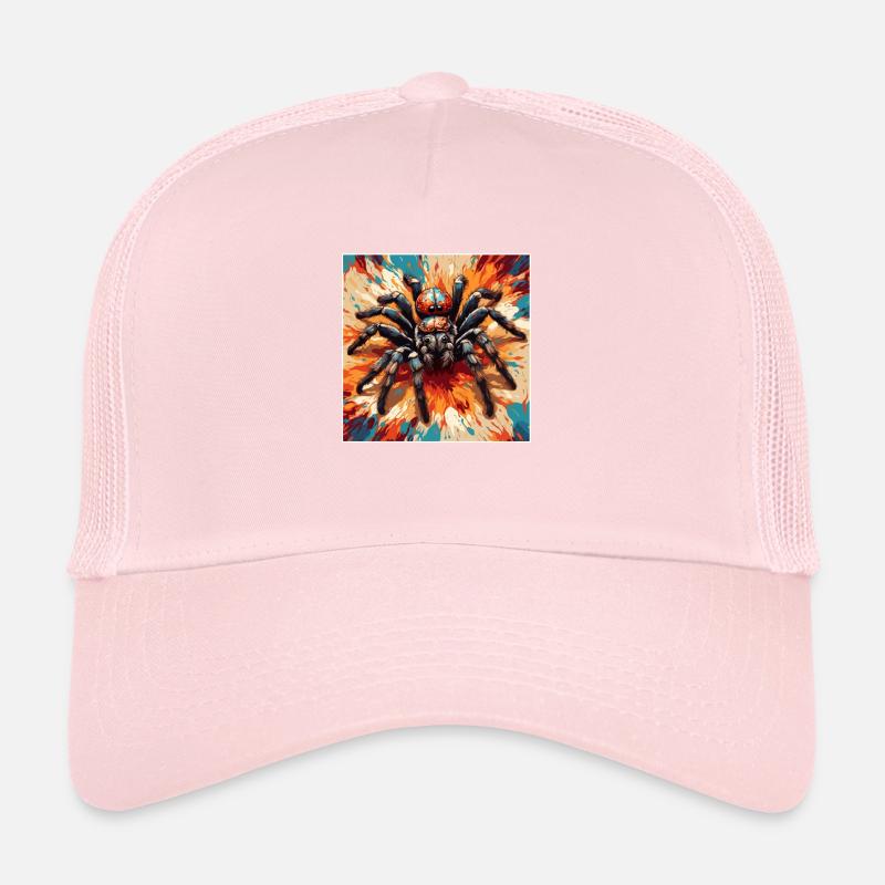 Araignée / Toile / Animal de compagnie / Reptile / Huit pattes Casquette trucker 