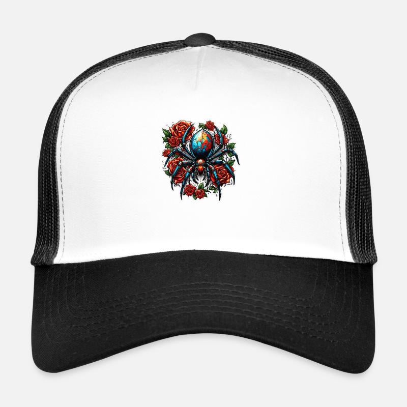 Spider / Web / Pet / Reptile / Eight-legged Trucker Cap