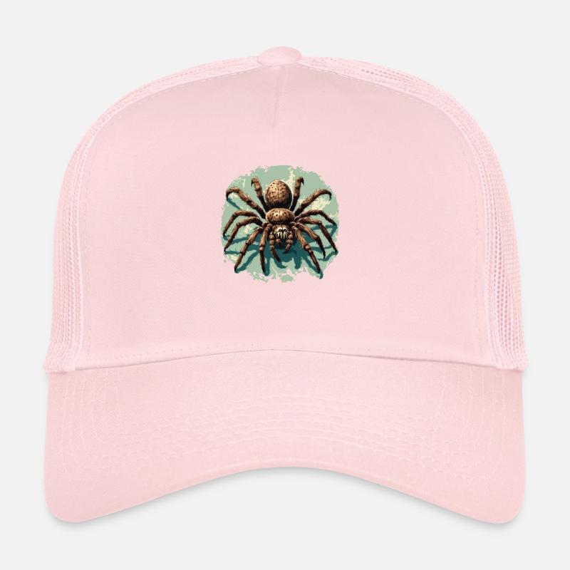 Spider / Web / Pet / Reptile / Eight-legged Trucker Cap