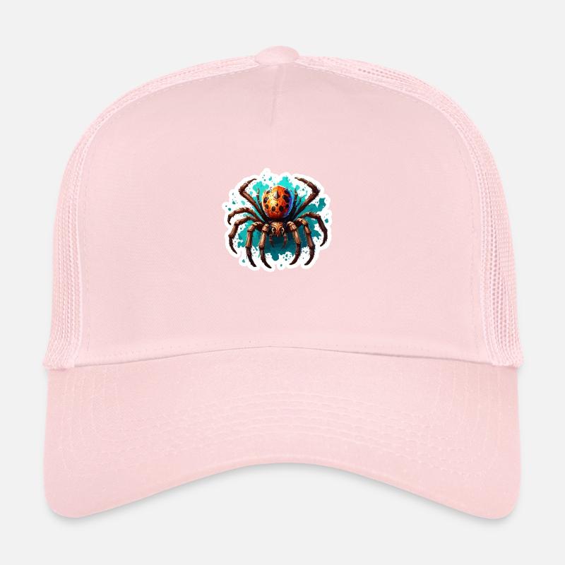 Spider / Web / Pet / Reptile / Eight-legged Trucker Cap