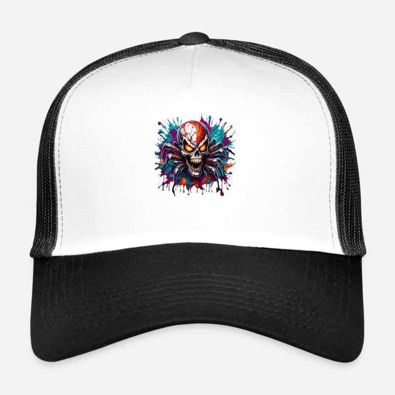 Spider / Web / Pet / Reptile / Eight-legged Trucker Cap