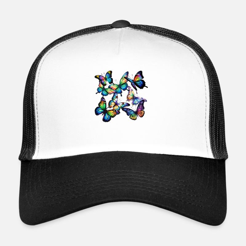 Papillons Casquette trucker 