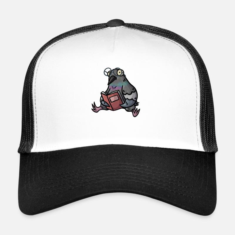 Taube - Trucker Cap - Weiß/Schwarz