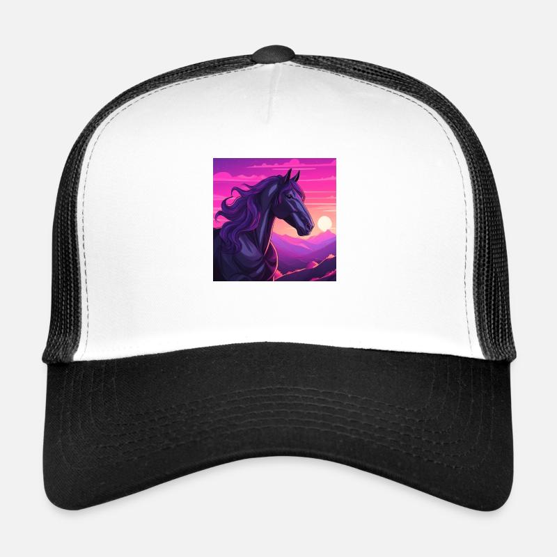 Art du cheval Casquette trucker 