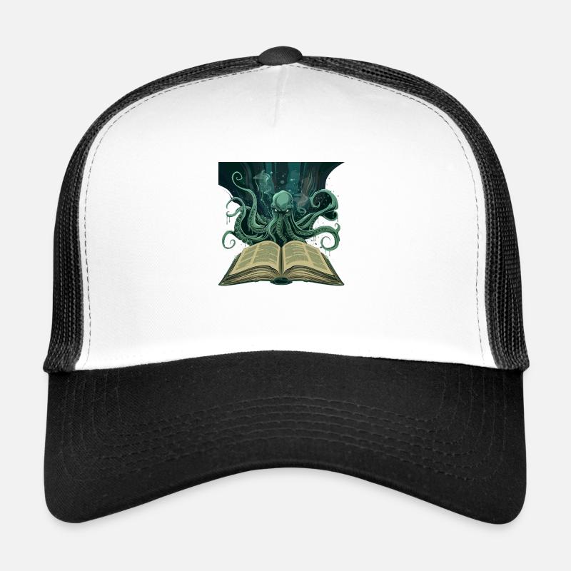 Buch - Trucker Cap - Weiß/Schwarz