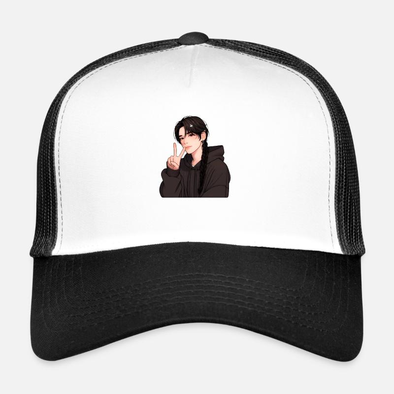Junge - Frieden, Junge Friedenszeichen Trucker Cap