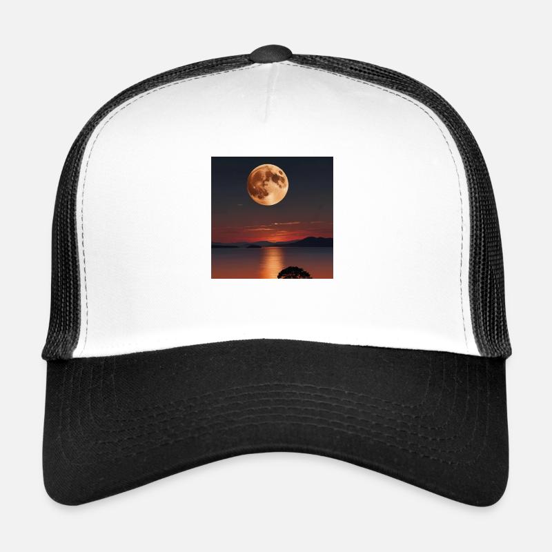 Paysage Coucher De Soleil Casquette trucker 