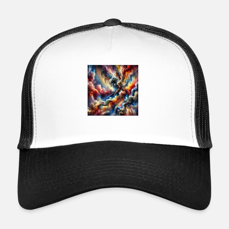 Epische Sinfonie - Abstraktes Gemälde Trucker Cap