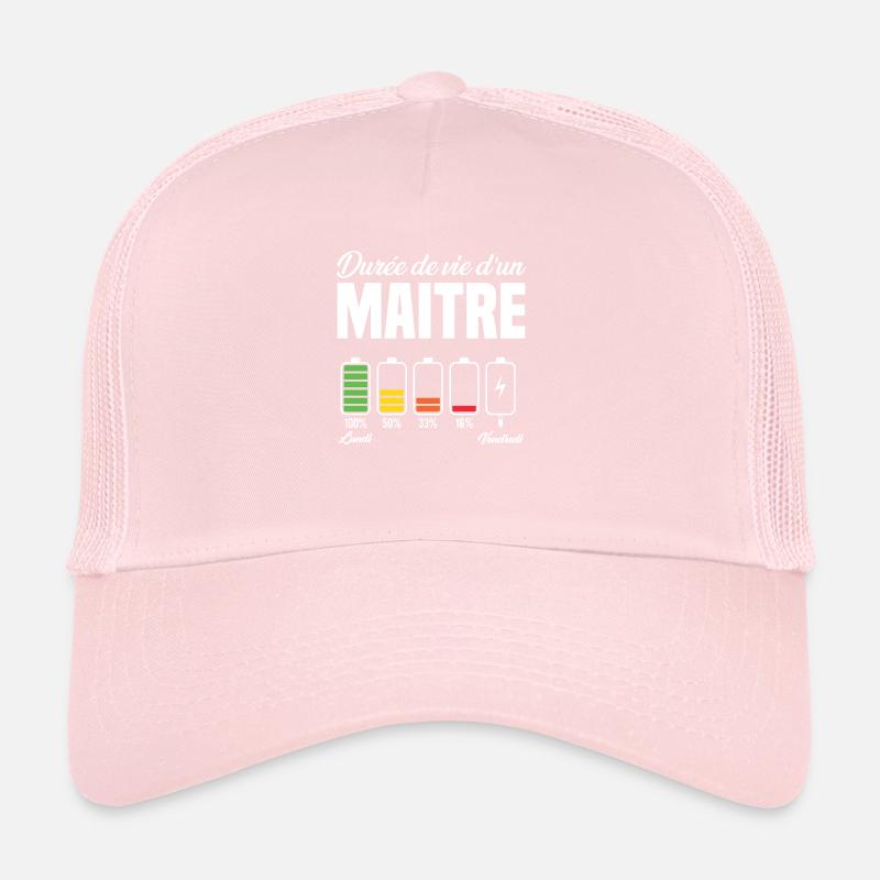 Maitre D'école Pour Fin D'année Scolaire Casquette trucker 