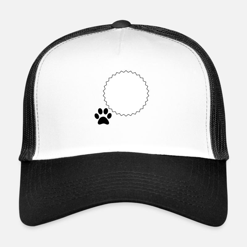 Modèle Cadre de soleil Patte Conception d’empreinte Casquette trucker 