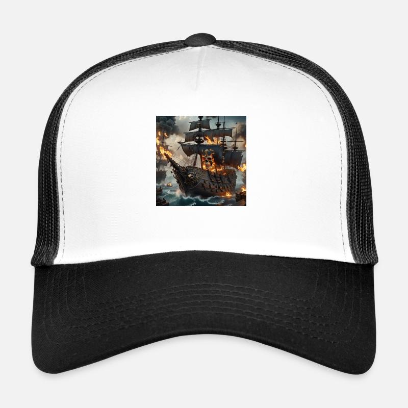ShipSkull Casquette trucker 