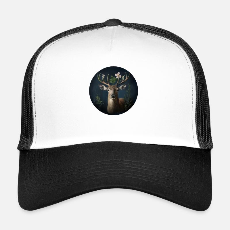 Hirsch Grün Trucker Cap