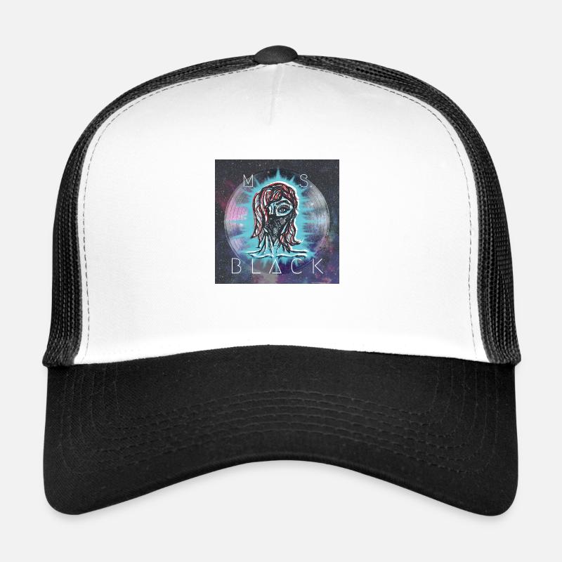 Skatepunk Woman Ms. Black Trucker Cap