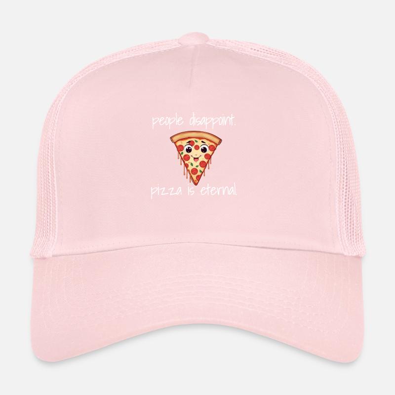 Les gens déçoivent - La pizza est éternelle - Pizza Lover Casquette trucker 