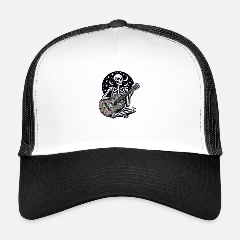 Squelette Avec Guitare - Rock'N'Roll Attitude Casquette trucker 