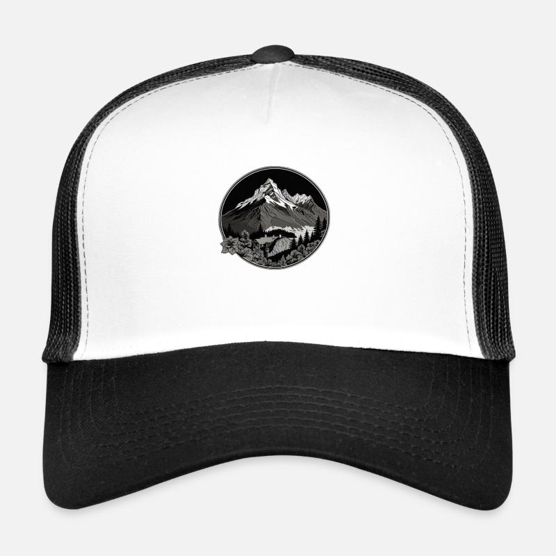 Swiss Mountains Trucker Cap