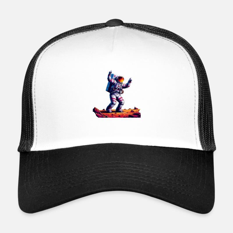 Un Voyage Spatial, Astroanut Lune Planet Casquette trucker 