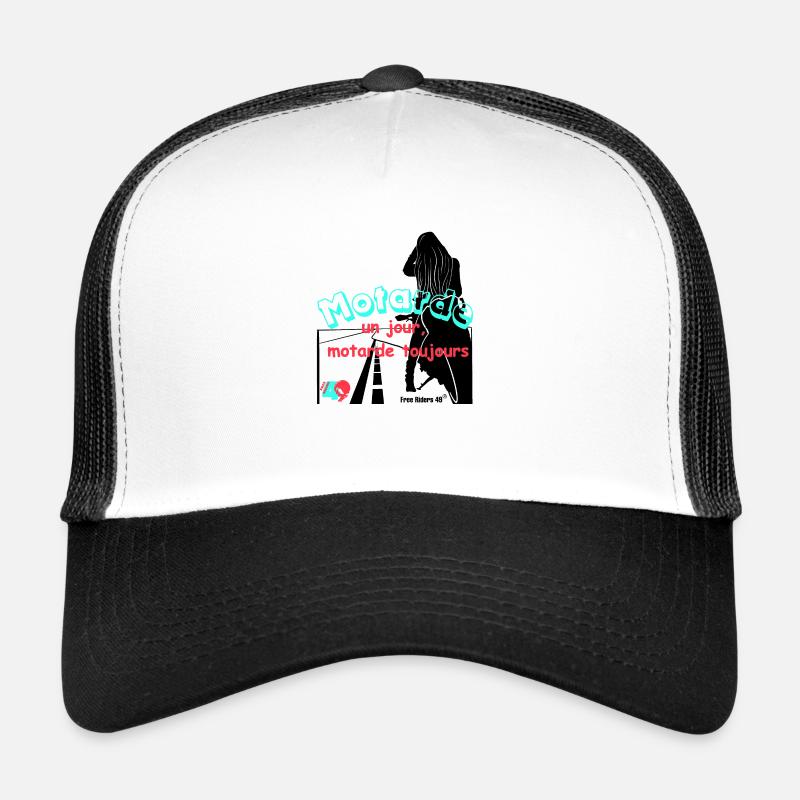 FR49 Motarde 1 jour Casquette trucker 