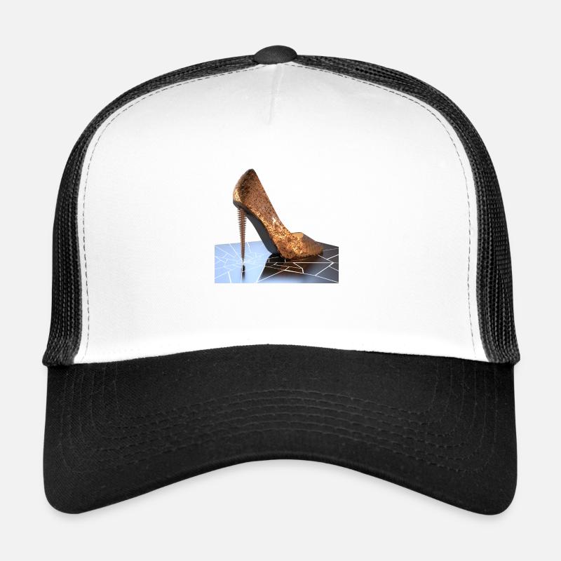 Metal High Heels Trucker Cap