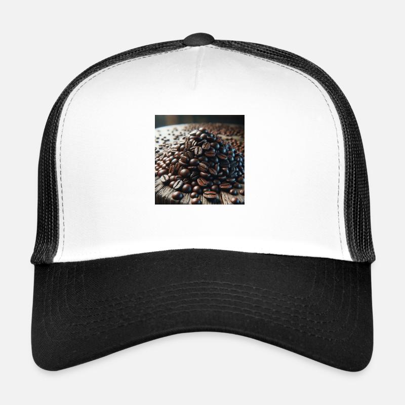 Grains de café Casquette trucker 