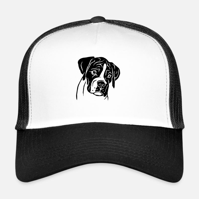 Chiot Boxer Casquette trucker 