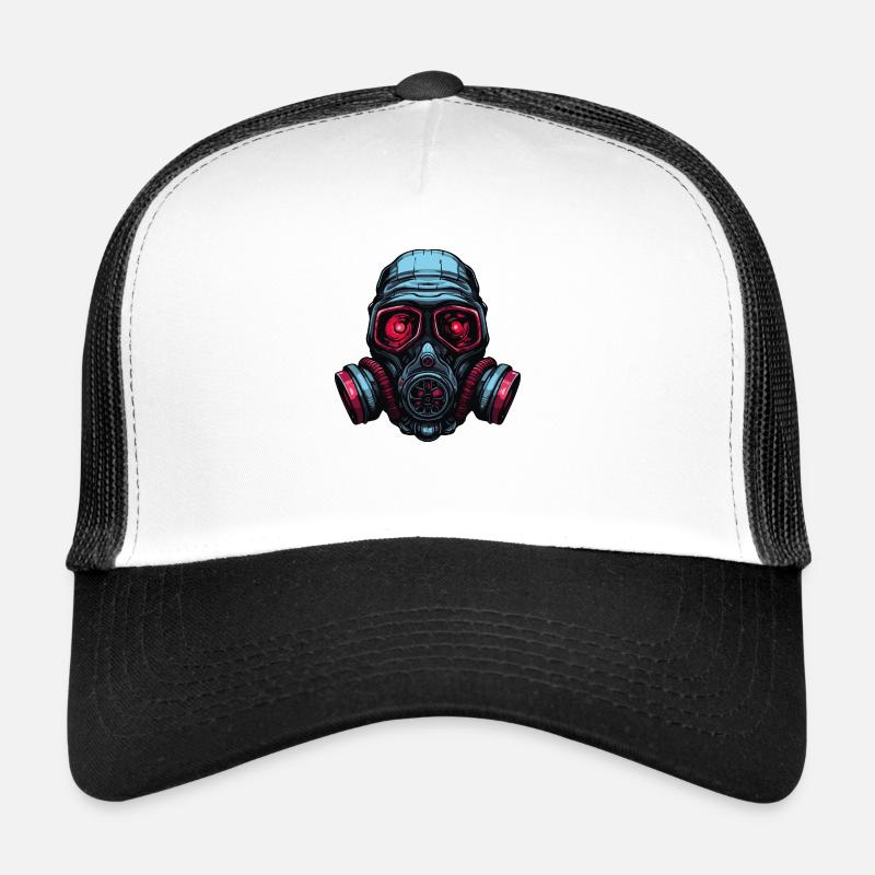 Gasmaske Trucker Cap