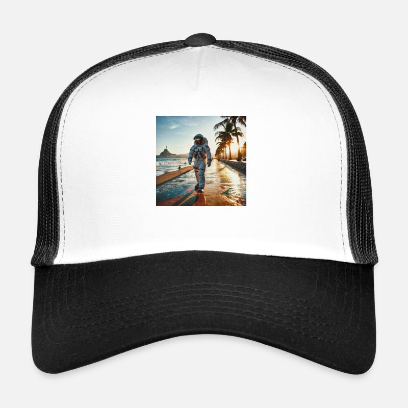 Astronaut Trucker Cap