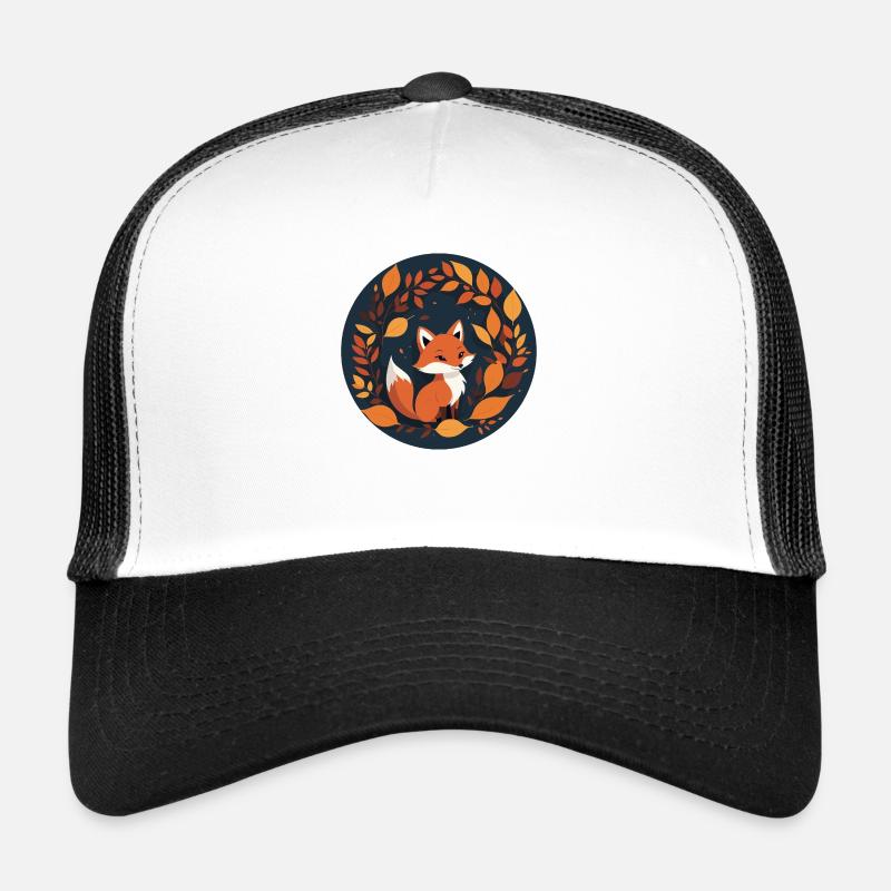 Renard en automne #7 Casquette trucker 