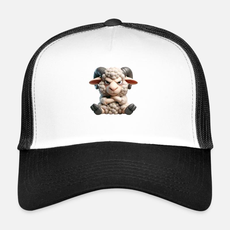 Schaf grimmig 2 Trucker Cap