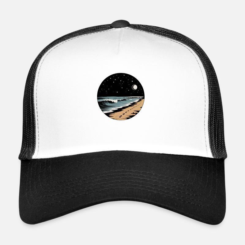 Nacht-Strand Trucker Cap