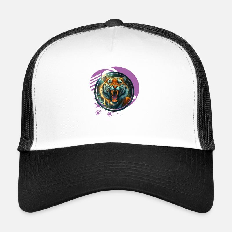 Tigre rugissant Casquette trucker 