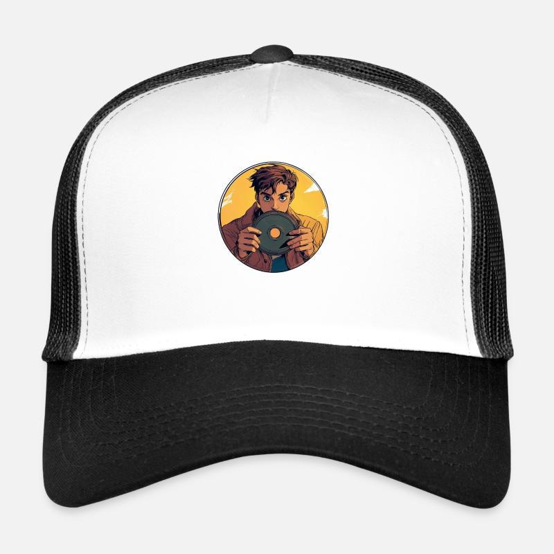 Retro Vibes : Musique et nostalgie ! Casquette trucker 